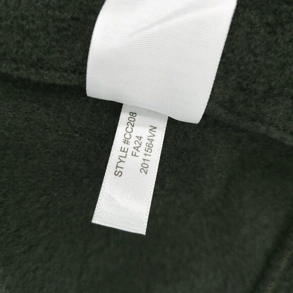 J.CREW Daphne Topcoat Italian Boiled Wool Dark Pine Green Size 4 - Picture 7 of 7